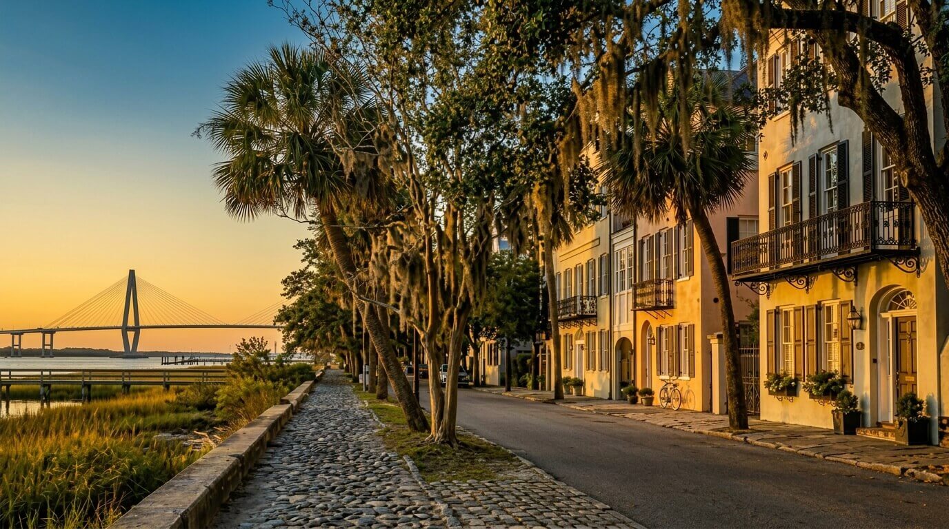 passeios de carruagem centro de charleston